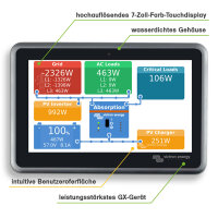 Victron Ekrano GX Überwachungs- / Monitoring-Display