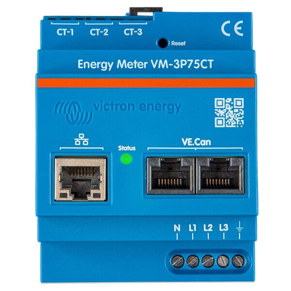 Victron VM-3P75CT Energy Meter 3-phasiger Stromzähler inkl. 75A Stromwandler