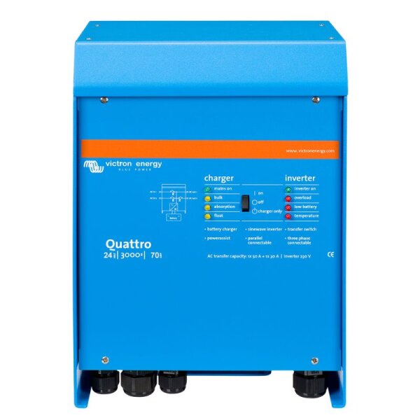 Victron Quattro 24V 230V Wechselrichter/Ladegerät