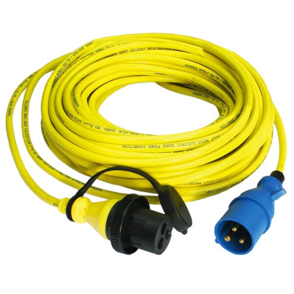 Victron Land-Strom Kabel 15m 25A H07BQ-F 3x4mm²