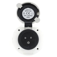 Victron 16A Polyamid Einbau-Steckdose Boot Wohnmobil Yacht